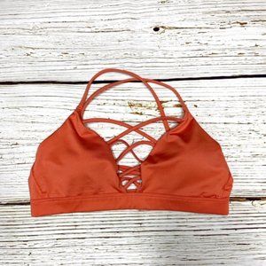 Orange Sports Bra